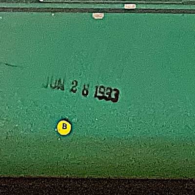 Oberheim DX 6-Voice Drum Machine 1982 - Blue with Wood Sides image 12