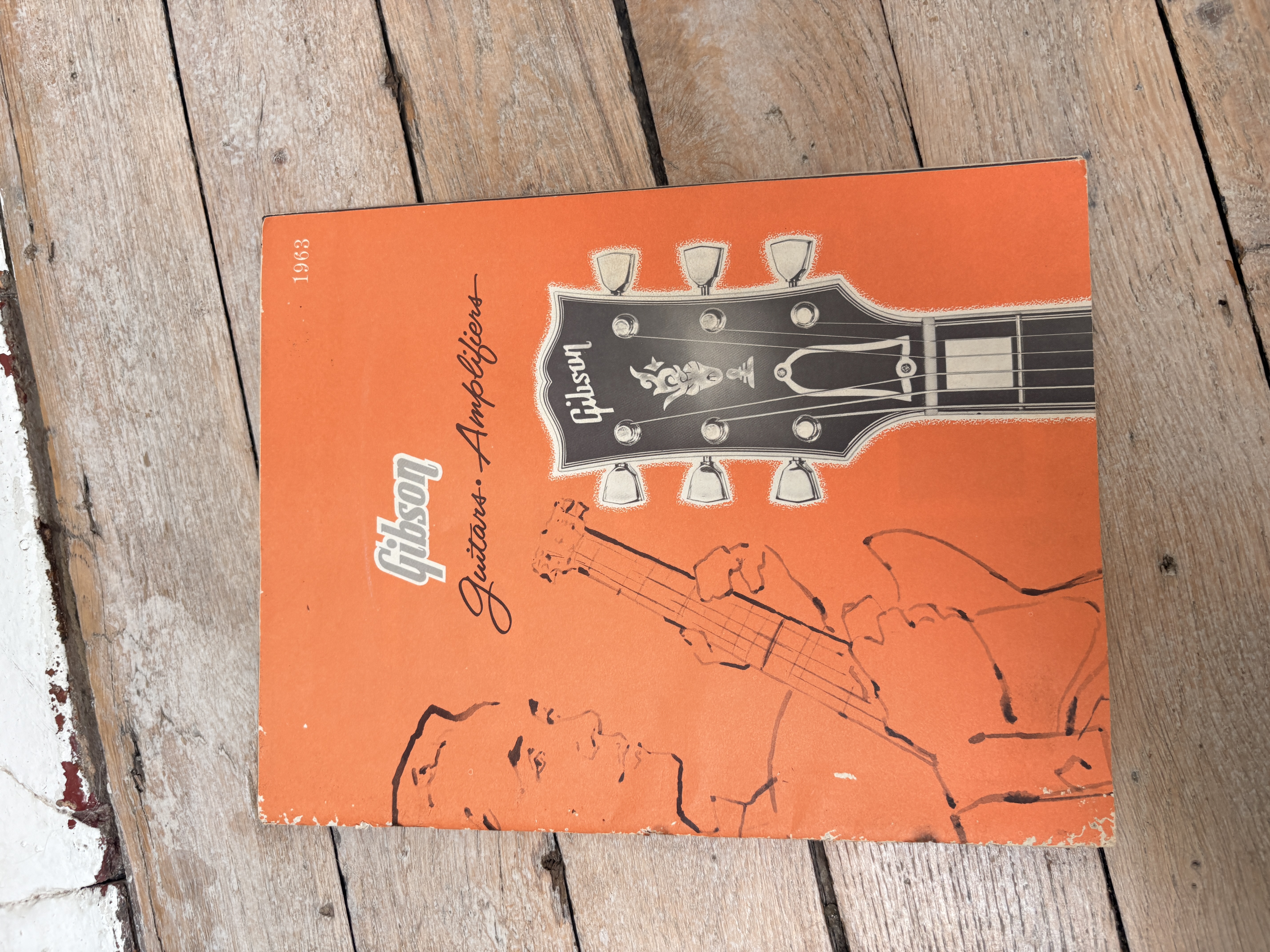 1963 Gibson Full Line Catalog Rare Vintage ES335 SG Melody Maker Collector
