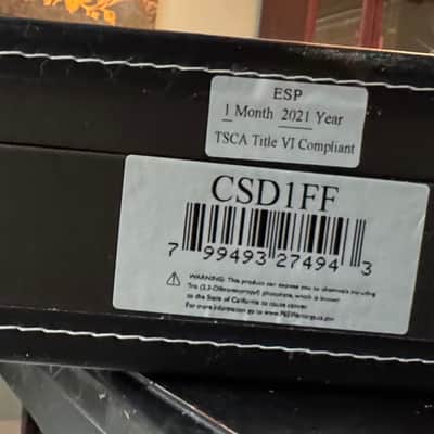 ESP LTD ESP LTD SD-1 Limit- Sammy Duet Star  2021 - Black image 22