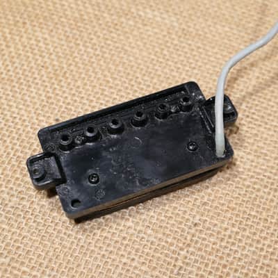 Pickup Bridge Black, Genuine 1989 Schaller Tracer Custom - Same Day Shipping #DH03 image 4