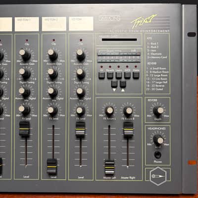 Simmons Trixer Drum Sound Module 1989 - Black image 3