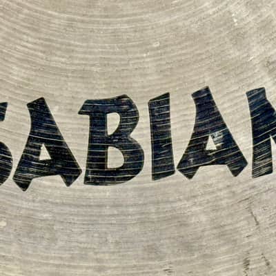 1st GENERATION 18” VINTAGE Sabian MEDIUM THIN HH Crash 1420g image 3