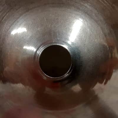 Zildjian 14" A Custom Mastersound Hi-Hat Cymbals (Pair) 1999 - Present - Brilliant image 7