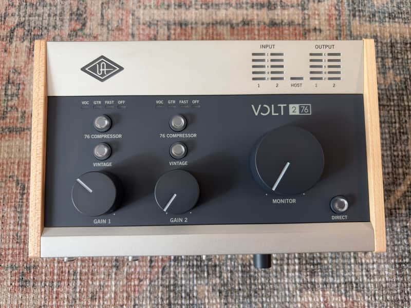 Universal Audio Volt 276 USB-C Audio Interface 2021 - Present - Tan / Gray image 1