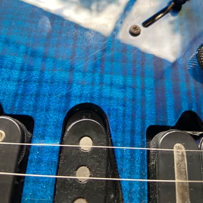 Ibanez RG7570Z-RBS J. Custom 2013 - Royal Blue Sapphire image 8