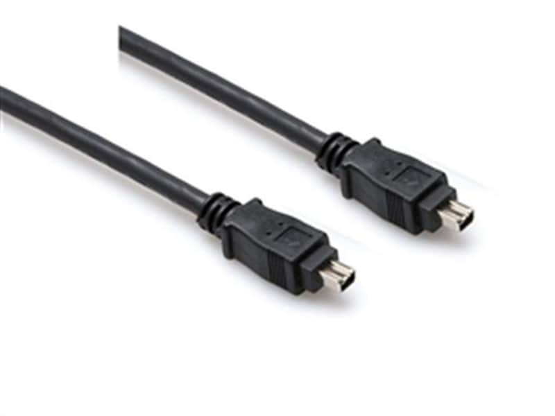 Hosa FIREWIRE Cable, 4 pin to 4 pin - 3 Foot image 1