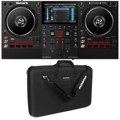Numark Mixstream Pro + 2-deck Standalone DJ Controller with Case image 2