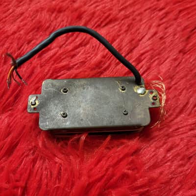 1970's - 1980's Unknown Brand Possibly Gotoh (Goto) PAF Clone - Not Functioning - Nickel Cover With Double Cream Bobbins - Double Hex Screw Poles - Ceramic Magnet - Humbucker - Made in Japan MIJ image 10