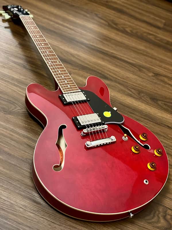 Tokai ES-130 日本製　cherry red ハードケース付き Tokai ES-78 SR semi hollowbody in Seethru Red Traditional Series