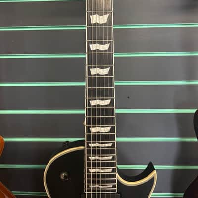 ESP LTD EC-407 Satin Black 7-String Electric Guitar image 6
