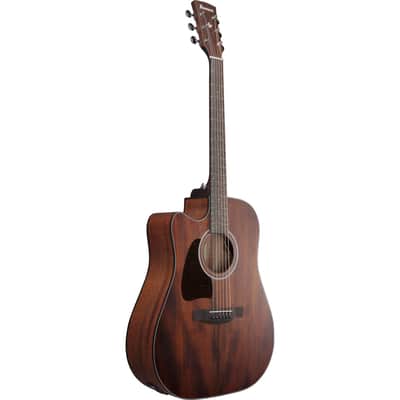 Ibanez AW54LCE Left Handed Acoustic Electric Guitar - Open Pore Natural image 4