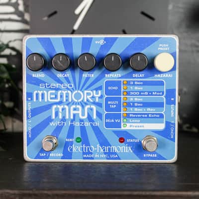 Electro-Harmonix Memory Man Stereo with Hazarai | Reverb