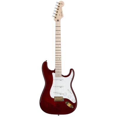 Fender Richie Kotzen Stratocaster Electric Guitar, Transparent Red Burst, Open Box (Very Good) image 3