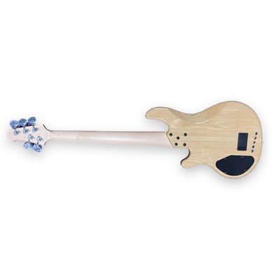 Skyline 55-02 Deluxe FRETLESS, Quilt w/ Lined Ebony *On order, ETA June 2026 image 6