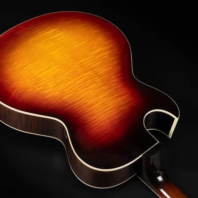 2016 Gibson Memphis ES-175 Figured - Vintage Sunburst | USA Custom Hollowbody Archtop Jazz Guitar 3.3kg | CoA OHSC image 15