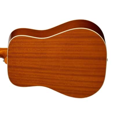 Epiphone Hummingbird Studio Acoustic-Electric Guitar w/ Gig Bag - Antique Natural image 7