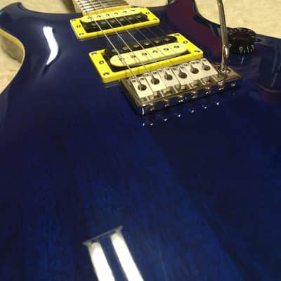PRS 2019 SE Standard 24 Translucent Blue w/Gator Padded Bag image 4