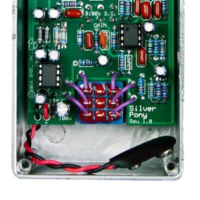 B.Y.O.C. Silver Pony Overdrive Kit (Build Your Own Clone) image 3