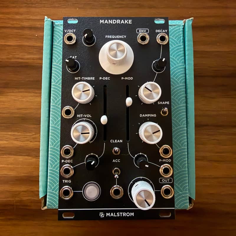 Malstrom Mandrake Kick Drum Synthesizer - Black image 1
