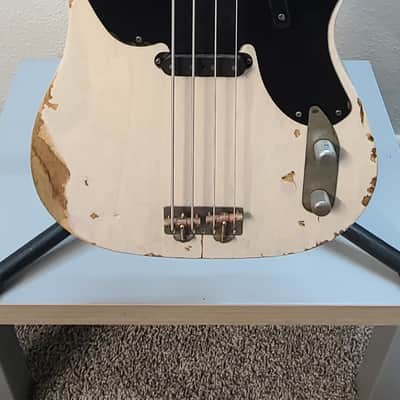 Nash PB-52 Relic Bass Guitar!  Excellent Bass! - White image 6