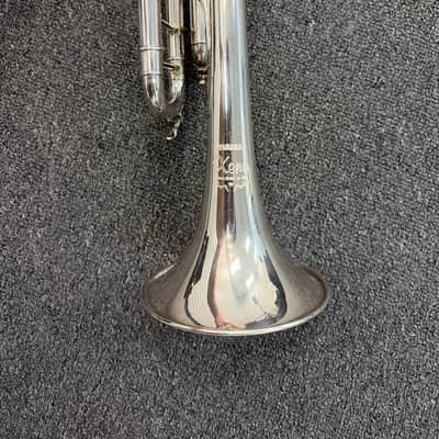 Yamaha YTR-8335S Xeno Bb Trumpet 2000s - Yellow Brass/Silver Plated image 9