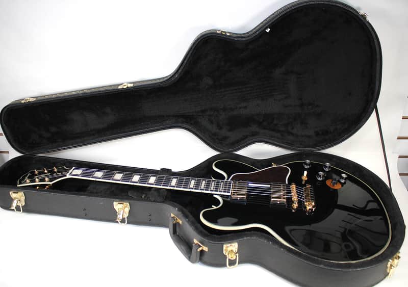 Epiphone BB King Lucille • 2021 • Ebony • Extraordinary • HSC image 1