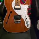 Fender FSR Limited Edition Exotic Collection American Elite Mahogany Telecaster Thinline with Maple Fretboard 2016 - 2019 - Gloss Natural