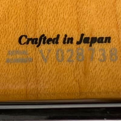 Fender Stratocaster LEFTY 1996 - Sunburst Made in Japan image 15