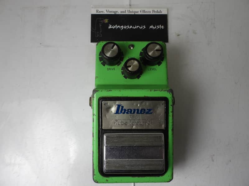 Vintage 1984 Ibanez TS-9 Tube Screamer Overdrive Effects Pedal Original Issue