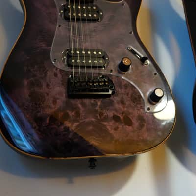 Valiant Guitars Soothsayer “The Sage” Purple Poplar Burl 2023 image 5