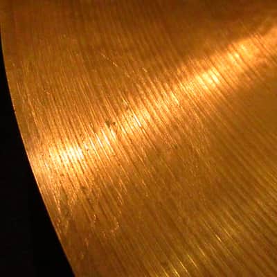 Zildjian Rare!! 50's A Zildjian 24" Medium Ride Cymbal Large Hollow Stamp 3,492g image 8