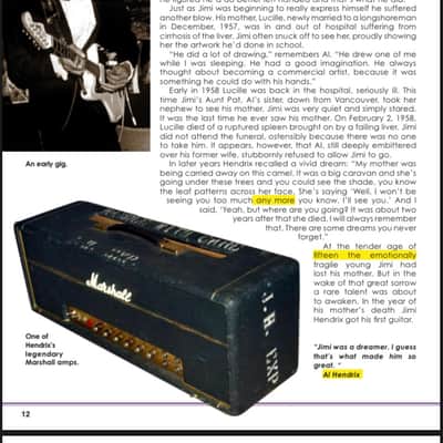 Jimi Hendrix  Owned & Used Woodstock Marshall  Super Lead 100 image 21