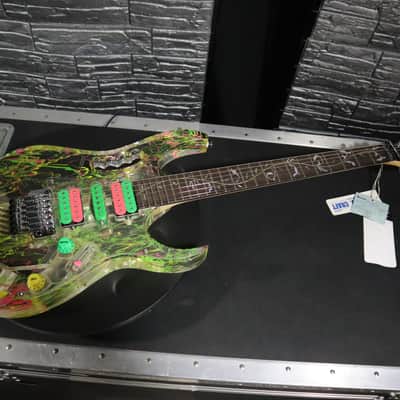 Ibanez JEM20th Steve Vai Signature 20th Anniversary 2007 - Clear Splatter image 14