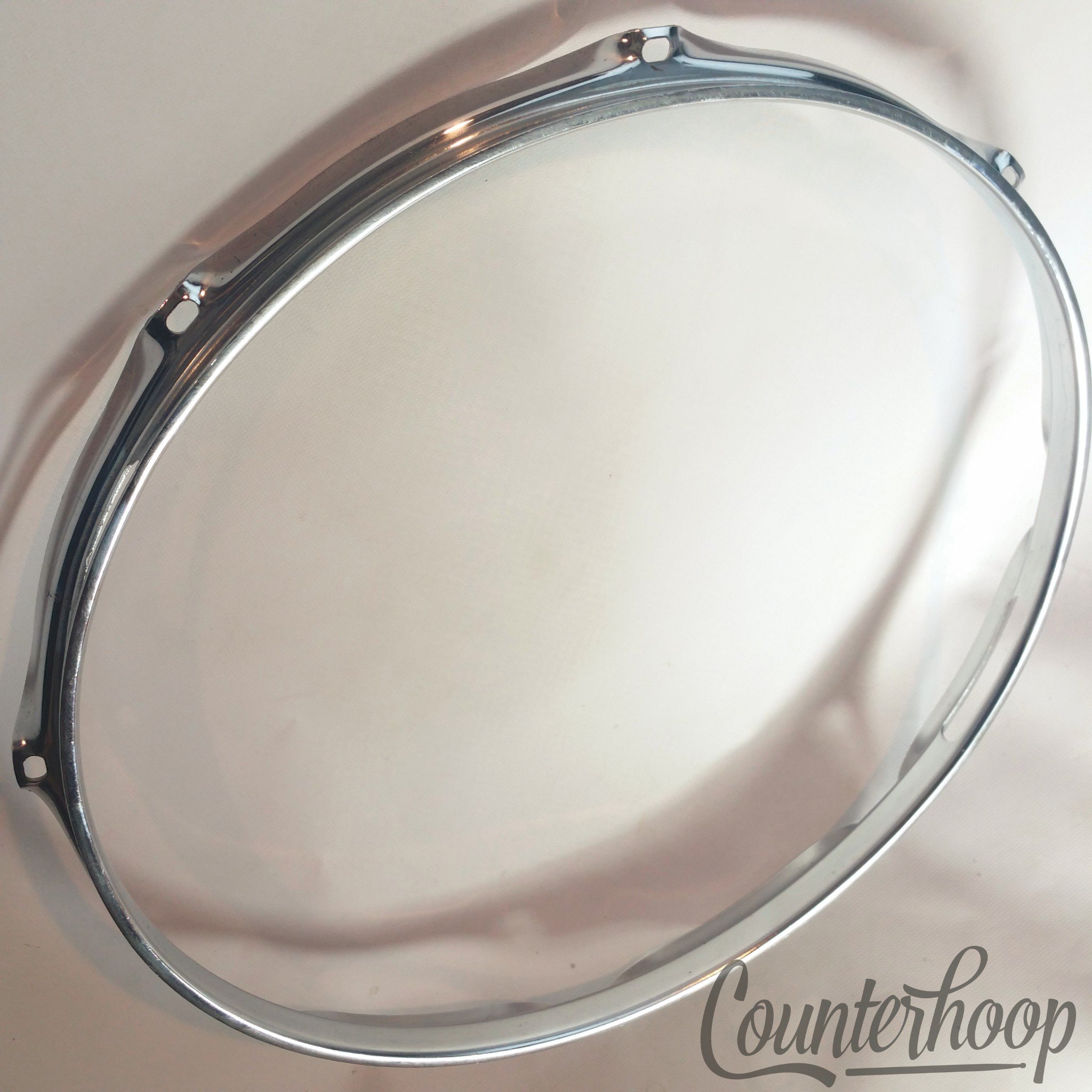 Ludwig 14" Rim/Hoop 8Lug-Hole Snare Drum Resonant Acrolite/Jazz Festival USA 60s — main photograph
