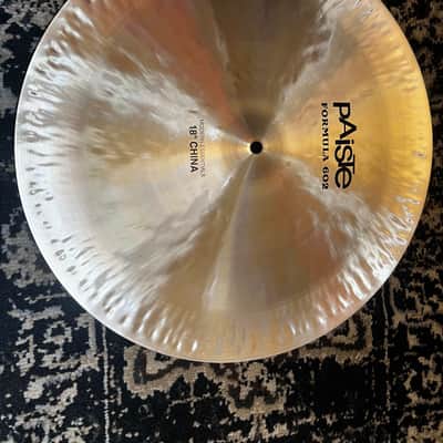Mint Paiste 18" Formula 602 Modern Essentials China Cymbal - Traditional image 1