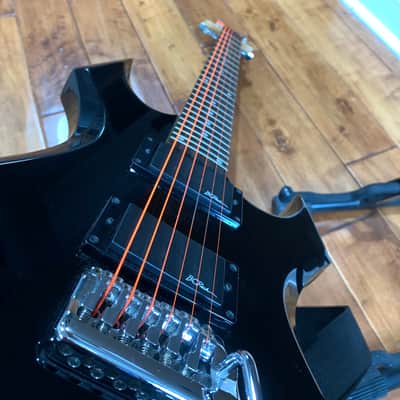 BC Rich Warlock Platinum Series 2000 Gloss Black image 8