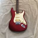 Fender Squier Stratocaster Standard HSS Fat Strat 2008 - Red