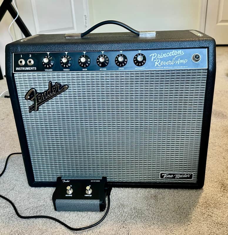 Fender Tone Master Princeton Reverb 12-Watt 1x10" Guitar Combo 2022 - Present - Black