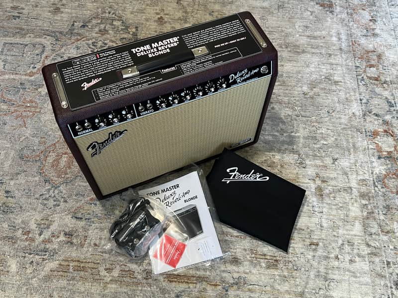 Fender Tone Master Deluxe Reverb 2026 - WINE RED SWEETWATER EXCLUSIVE image 1