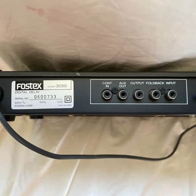 RARE **** MADE IN JAPAN * FOSTEX  Model 3050 Digital Rack Delay (1U) *** EXC *** RARE image 10