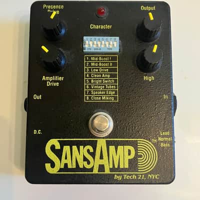 Tech 21 SansAmp Original Distortion Pedal - Excellent Condition! Free Ship! image 1