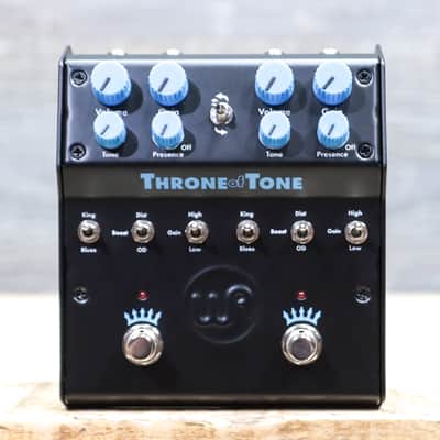 Warm Audio Throne of Tone Dual-Sided British-Amp-Inspired Overdrive Effect Pedal image 1