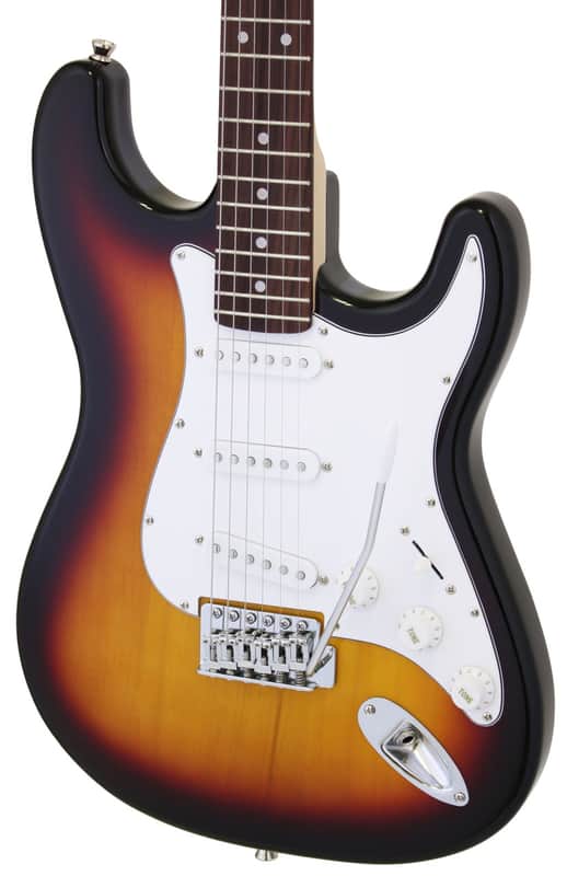ARIA PRO II STG-003 Electric Guitar LeftHanded Tobacco Burst image 1