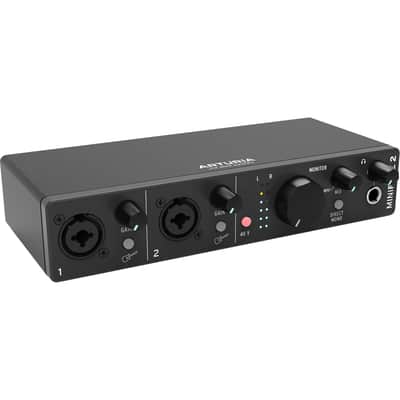 Arturia MiniFuse 2 USB-C Audio & MIDI Interface for Recording, Production, and Podcasting image 1