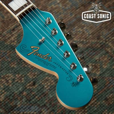 2025 Fender Traditional Late 60s Jazzmaster w/matching headstock Made in Japan Ocean Turquoise image 8