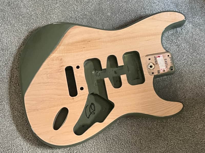 Fender American Stratocaster guitar body unfinished image 1