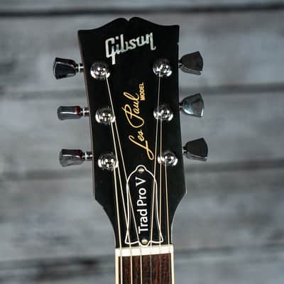 Gibson Les Paul Trad Pro V 2021 - Satin wine red image 6