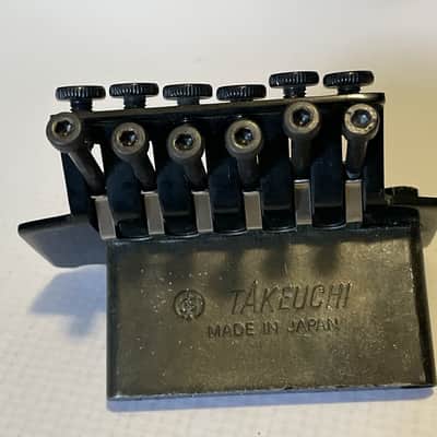 1990's Japan Ibanez RG Series TRS Takeuchi Black Floyd Rose Tremolo Bridge Vibrato image 5