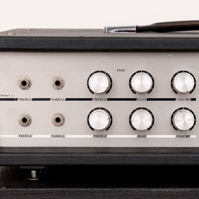 1967 Ace Tone Mighty-5 Vintage Tube Amp Head & 1x12 Cab, Fully-Serviced 117v, Japan image 4