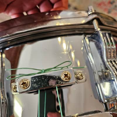 Slingerland 14x5" Chrome Over Steel 10-Lug Snare Drum image 9